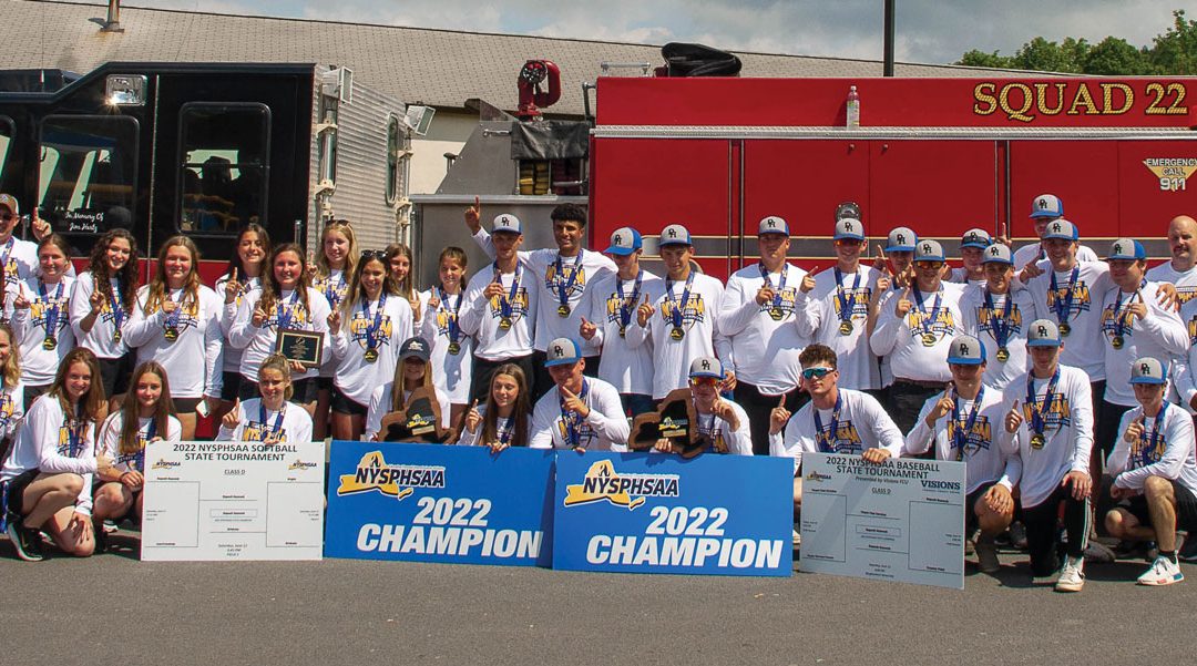 Introducing the New York State Class-D Champion Softball and Baseball Teams: