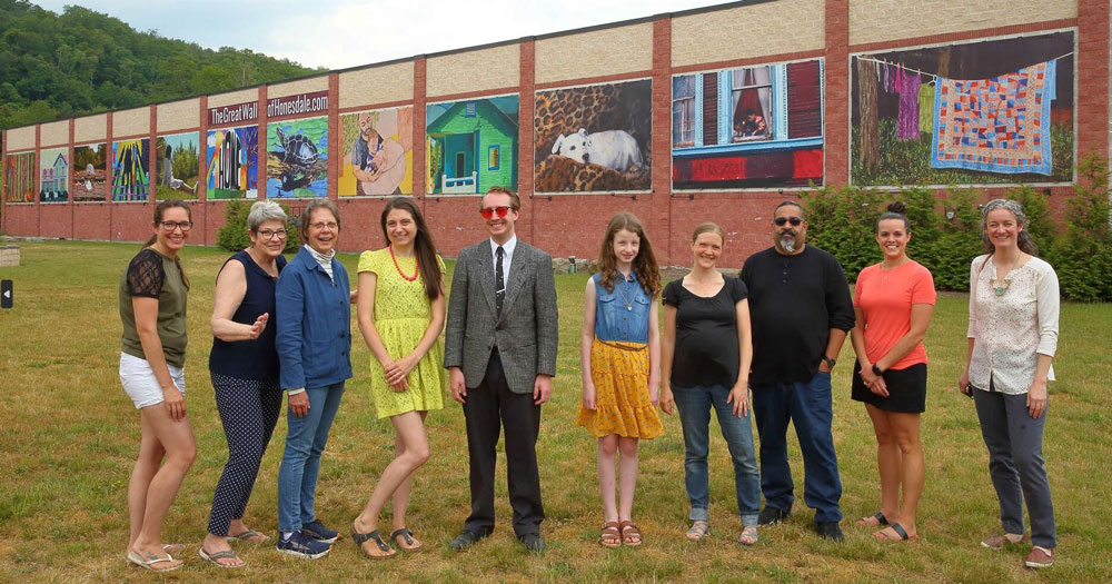 Open Call for Artists for Great Wall of Honesdale 2024