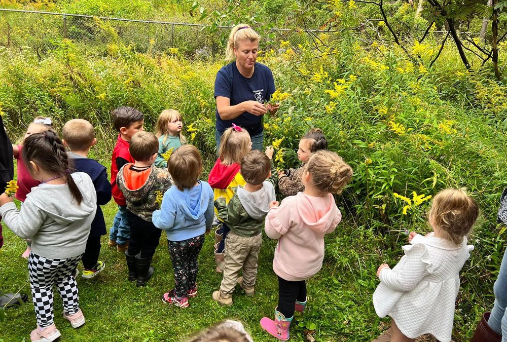 Hancock Community Preschool Visits the Robert W. Nichol Nature Preserve and Science Center