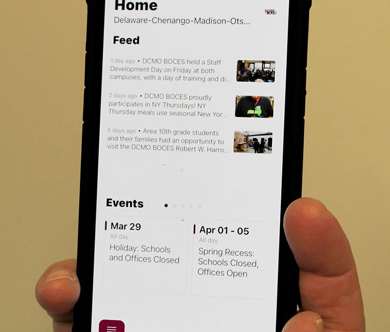 DCMO BOCES Launches Mobile App